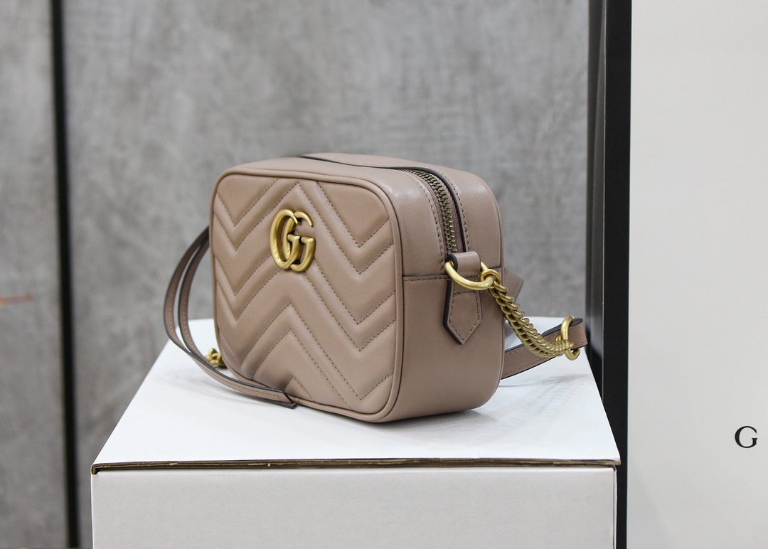 GG Marmont small camera bag -Gucci GG Marmont small camera bag -Gucci