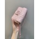 GG Marmont small shoulder bag Pink/White GG Marmont small shoulder bag Pink/White