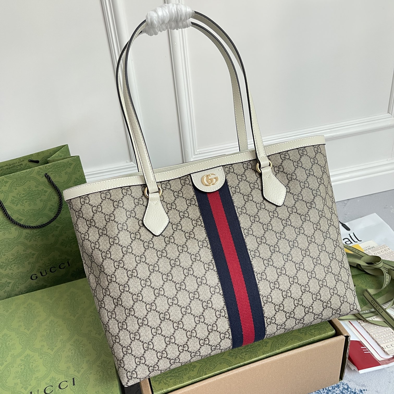 Ophidia Medium tote bag-Gucci
