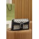 Gucci Dionysus Denim 25 Shoulder Bag Black Gucci Dionysus Denim 25 Shoulder Bag Black