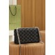 Gucci Dionysus Denim 25 Shoulder Bag Black Gucci Dionysus Denim 25 Shoulder Bag Black