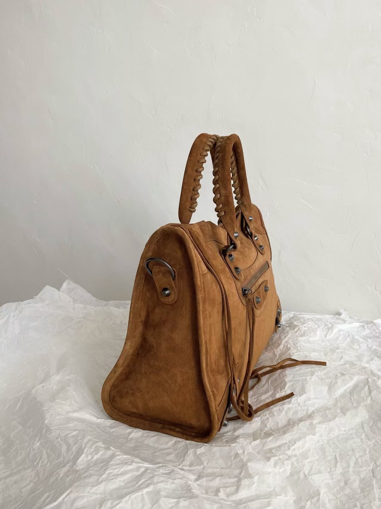 Balenciaga Women's Le City Bag Medium inCamel
