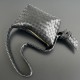 Bottega Veneta Calfskin Intrecciato Mini Wallace Emerald Green