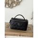 Chanel 25c Top Handle Slim Vanity Case w/ Chain Chanel 25c Top Handle Slim Vanity Case w/ Chain
