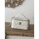 Chanel 25c Top Handle Slim Vanity Case w/ Chain Chanel 25c Top Handle Slim Vanity Case w/ Chain
