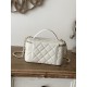 Chanel 25c Top Handle Slim Vanity Case w/ Chain Chanel 25c Top Handle Slim Vanity Case w/ Chain