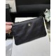 Chanel Shiny Calfskin Small Chanel 22 Black 24K ball patterned shopping bag