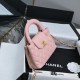 Chanel Kelly Bag Small Top Handle Mini Cross Calfskin Pink Chanel Kelly Bag Small Top Handle Mini Cross Calfskin Pink