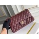 Chanel Lambskin Quilted Medium Double Flap Wine Red Chanel Lambskin Quilted Medium Double Flap Wine Red