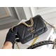 Chanel1 Lambskin Quilted Chanel 19 Wallet On Chain WOC Black Chanel1 Lambskin Quilted Chanel 19 Wallet On Chain WOC Black