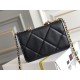 Chanel1 Lambskin Quilted Chanel 19 Wallet On Chain WOC Black Chanel1 Lambskin Quilted Chanel 19 Wallet On Chain WOC Black