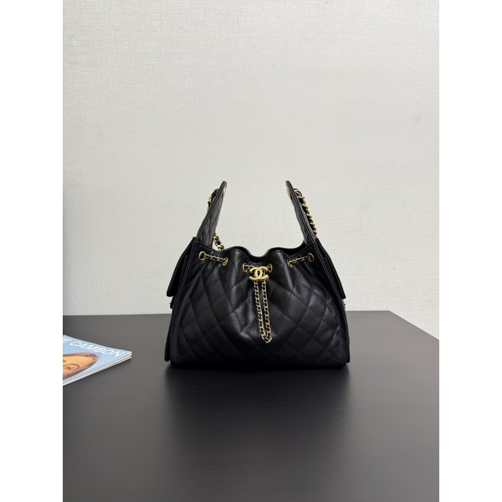 Chanel  25c HOBO Bag Caviar Quilted Handbag 