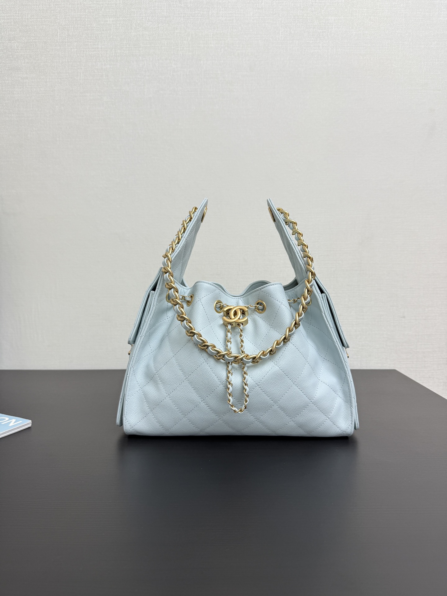 Chanel  25c HOBO Bag Caviar Quilted Handbag 