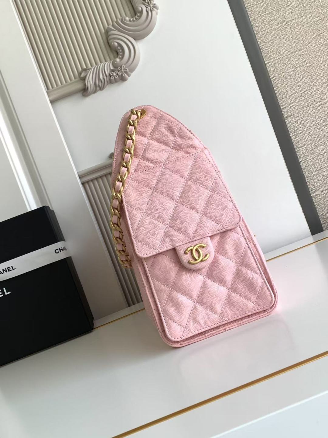 Chanel Spring 25 C Hobo Small Handbag Pink Chanel Spring 25 C Hobo Small Handbag Pink