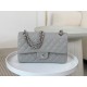 CHANEL Caviar Quilted Mini Square Flap Pink