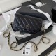 Chanel Classic Wallet On Chain-Black Crossbody Bags