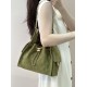 Chanel 25C Small Khaki Suede25 Hobo Handbag