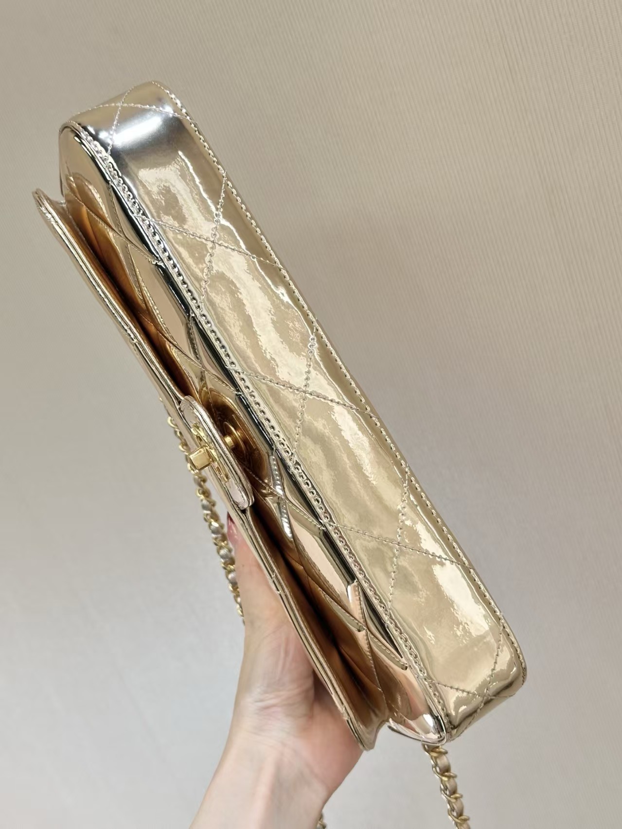 Chanel 25K chain runway tote bag