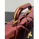 Chanel 25K chain runway tote bag Burgundy
