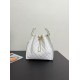 Chanel 25c HOBO Bag Caviar Quilted Handbag Large White