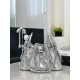 Chanel Metallic Silver Chanel 25 Mini Bag