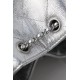 Chanel Metallic Silver Chanel 25 Mini Bag