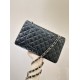 Chanel Classic Flap lambskin Medium Double Flap Black