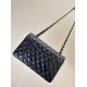 Chanel Classic Flap lambskin Medium Double Flap Black
