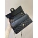 Chanel Classic Flap lambskin Medium Double Flap Black