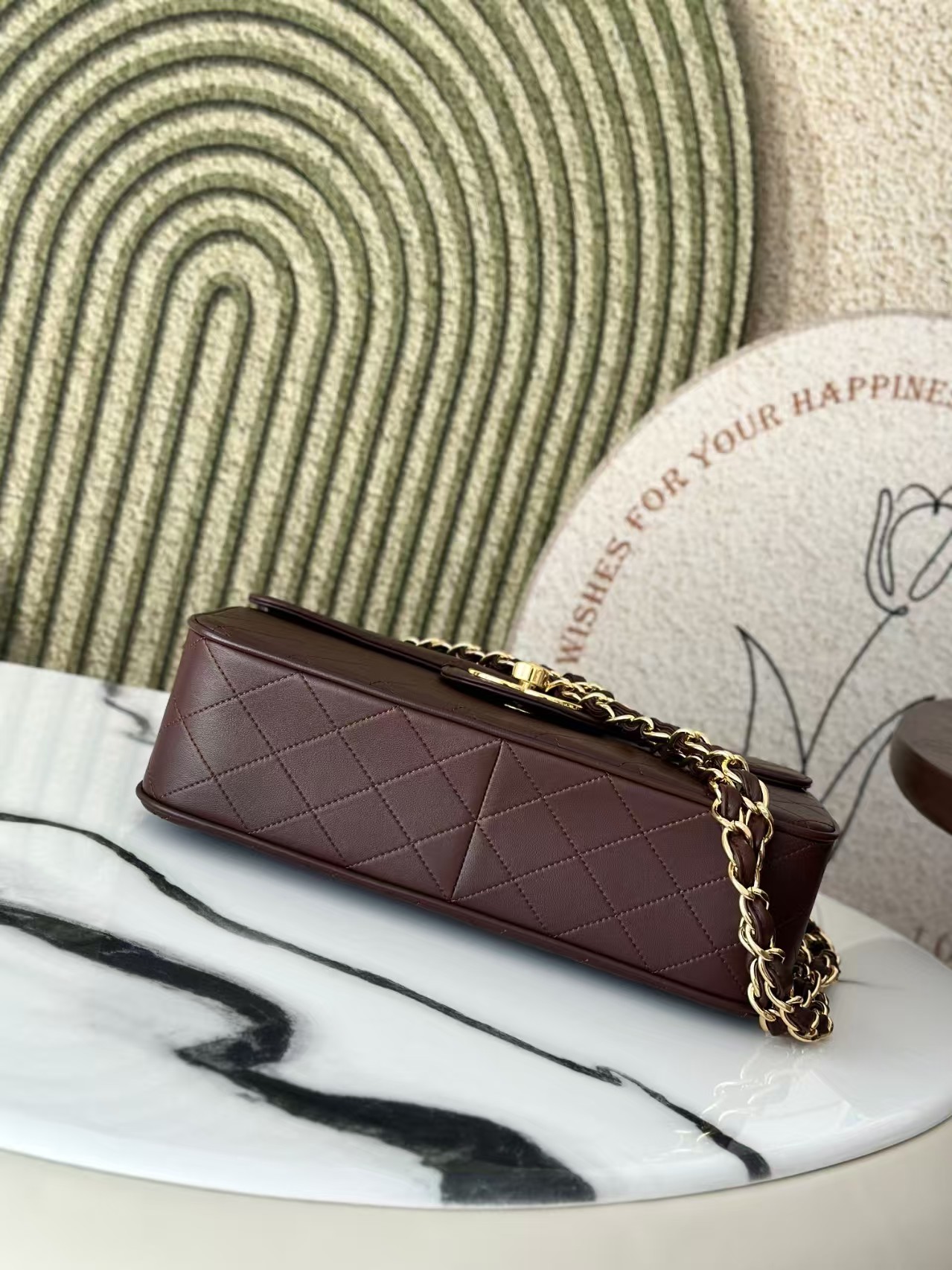 Chanel Classic Flap Bag Burgundy