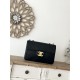 Chanel Vintage Black Quilted Lambskin XL/Jumbo Flap Bag