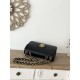 Chanel Vintage Black Quilted Lambskin XL/Jumbo Flap Bag