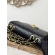 Chanel Vintage Black Quilted Lambskin XL/Jumbo Flap Bag