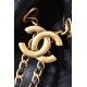 Chanel 26P Black Quilted Caviar Mini Chanel 25 Hobo