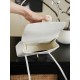 Chanel Small Flap Bag Grained Shiny Calfskin&Gold Tone Metal White