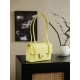 Chanel Small Flap Bag Grained Shiny Calfskin&Gold Tone Metal Yellow