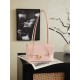 Chanel Small Flap Bag Grained Shiny Calfskin&Gold Tone Metal Light Pink