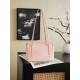 Chanel Small Flap Bag Grained Shiny Calfskin&Gold Tone Metal Light Pink