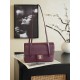 Chanel Small Flap Bag Grained Shiny Calfskin&Gold Tone Metal Burgundy