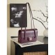 Chanel Small Flap Bag Grained Shiny Calfskin&Gold Tone Metal Burgundy