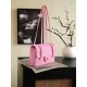 Chanel Small Flap Bag Grained Shiny Calfskin&Gold Tone Metal Rose Pink