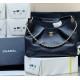 Chanel 26C Dumpling Hobo Black Leather Medium 