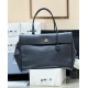 Chanel Large tote, Grained calfskin &gold-tone metal, black
