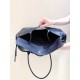 Chanel Large tote, Grained calfskin &gold-tone metal, black