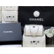 Chanel 25P Quilted Bowling Bag Lambskin White