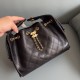 NEW Chanel 25S Small HoboBag Dark Brown Grained Calfskin