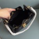 NEW Chanel 25S Small HoboBag Dark Brown Grained Calfskin