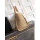 Chanel Straw Suede Calfskin Medium Deauville Tote Beige