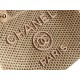 Chanel Straw Suede Calfskin Medium Deauville Tote Beige