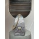 CHANEL 25 Mini Handbag Calfskin & Gold-Tone Metal Silver